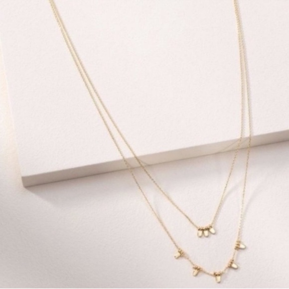 Stella & Dot | Necklace | Delicate Petal - Picture 2 of 11